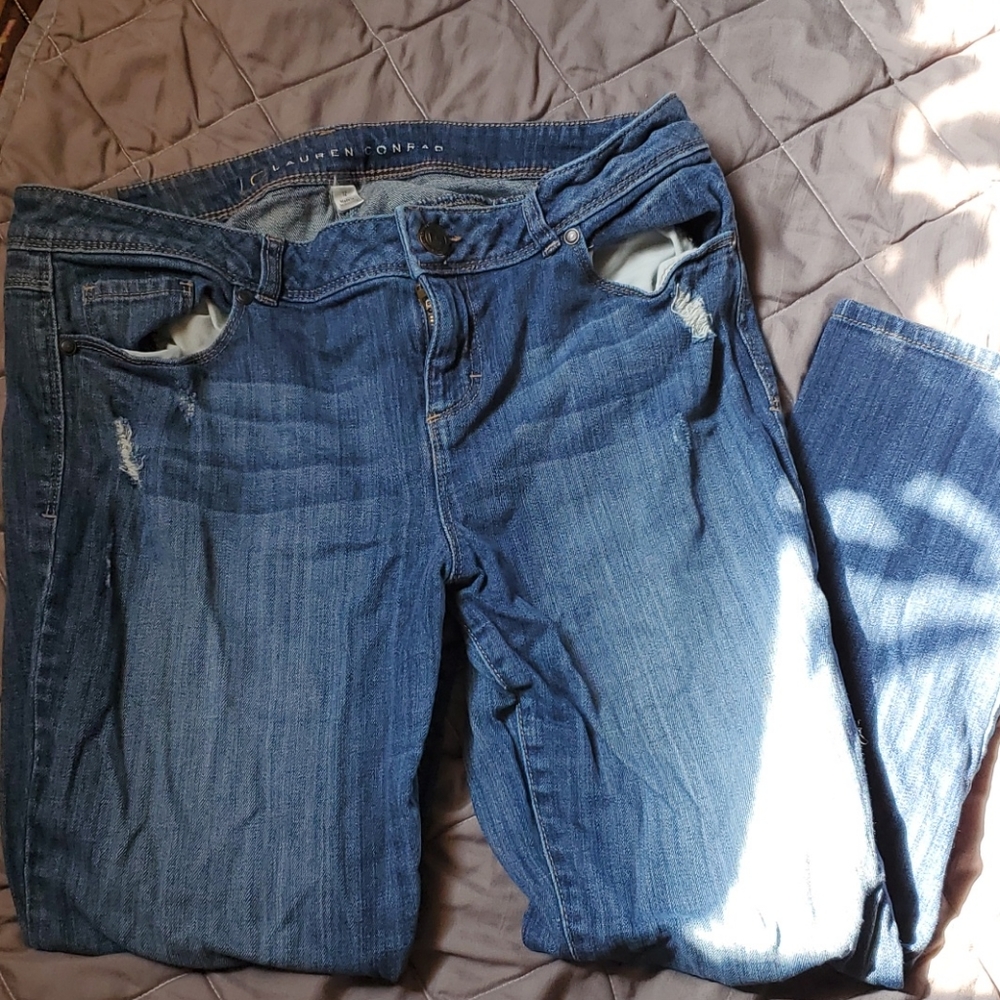 LC LAUREN CONRAD SIZE 12 JEANS